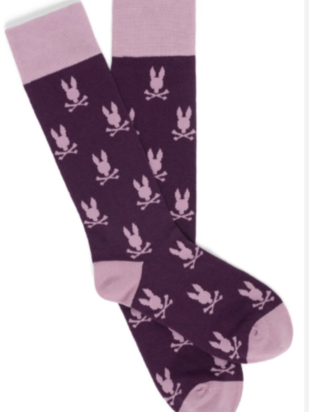 Psycho Bunny Bunny Dress Socks Potent Purple